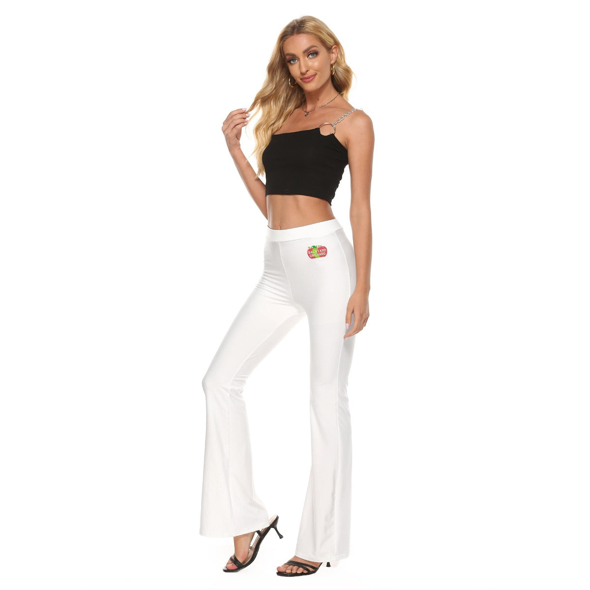 BACKYARD ORCHARD Women's Skinny Flare Pants | Stretchy, Soft and Comfortable